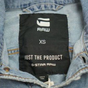 Killer, like-new distressed denim jacket by G-Star
